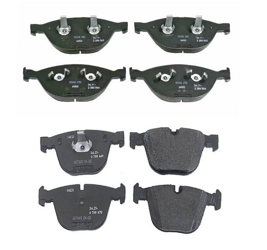 BMW Disc Brakes Kit - Pads Front and Rear